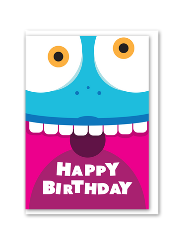 Happy monster birthday